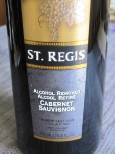 St. Regis Non-Alcoholic Cabernet Sauvignon