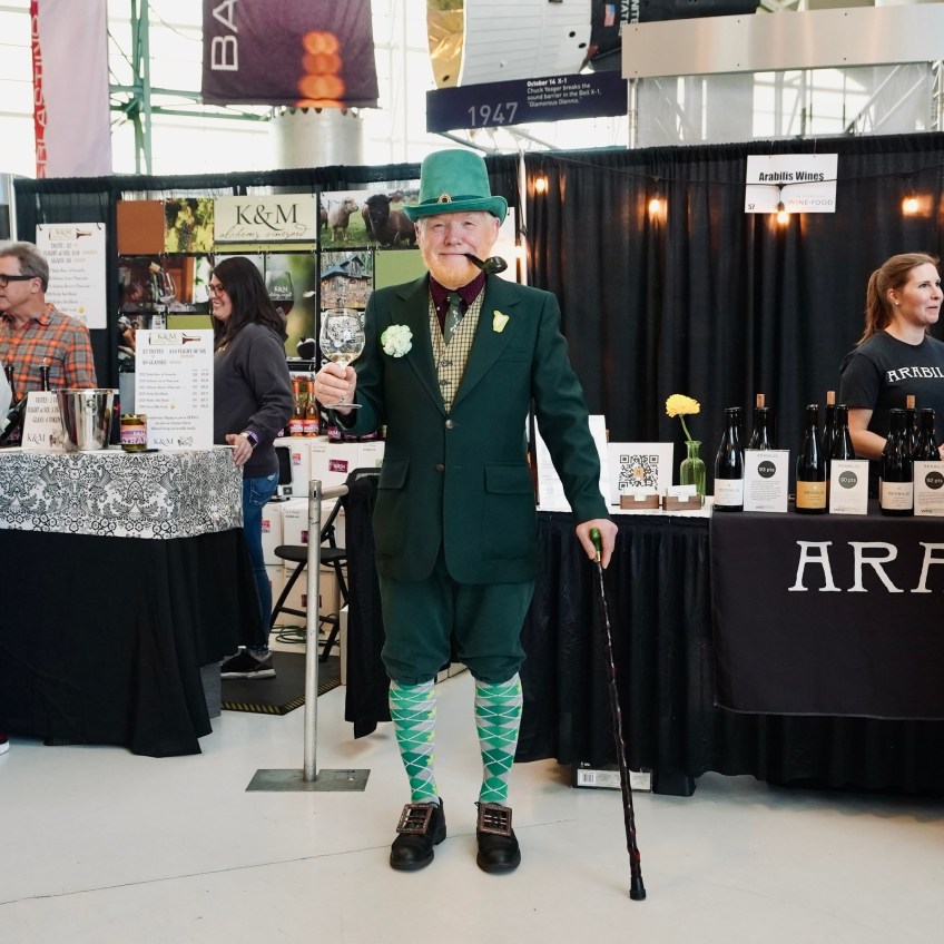 McMinnville Wine + Food Classic 2023, Evergreen Aviation and Space Museum. Photo courtesy Eagle Eye Droneography.