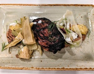 Whey-Braised Lamb Shoulder course, Barking Frog Woodinville Secret Supper, March 2023