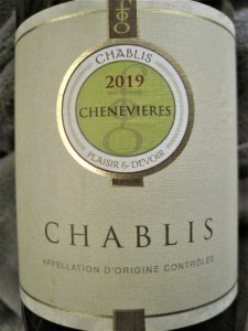Domaine Chenevieres Chablis