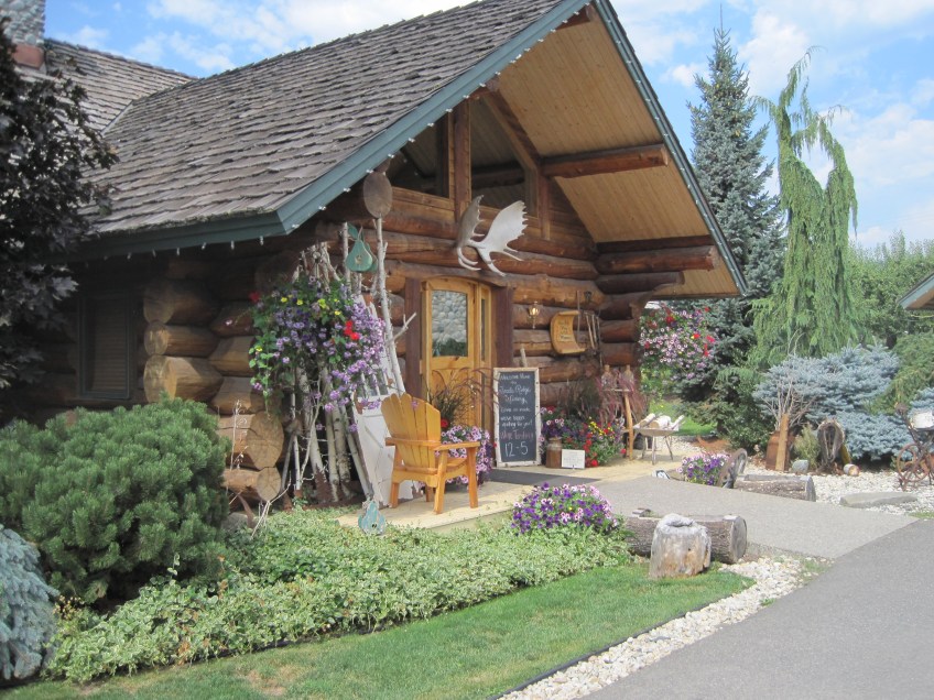 Icicle Ridge Winery Log Cabin Tasting Room, Peshastin, WA